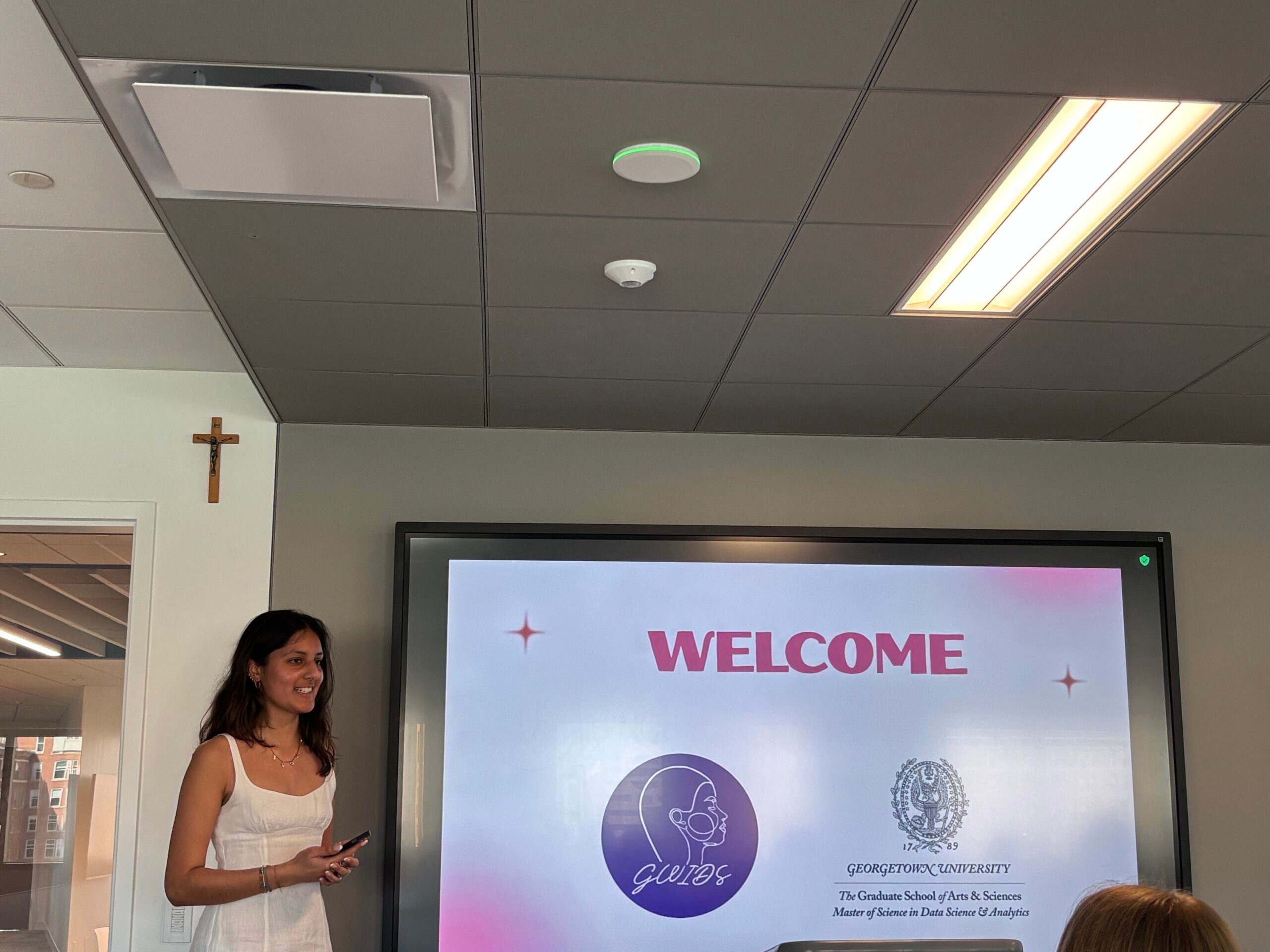 Ishika Gobin delivers opening remarks