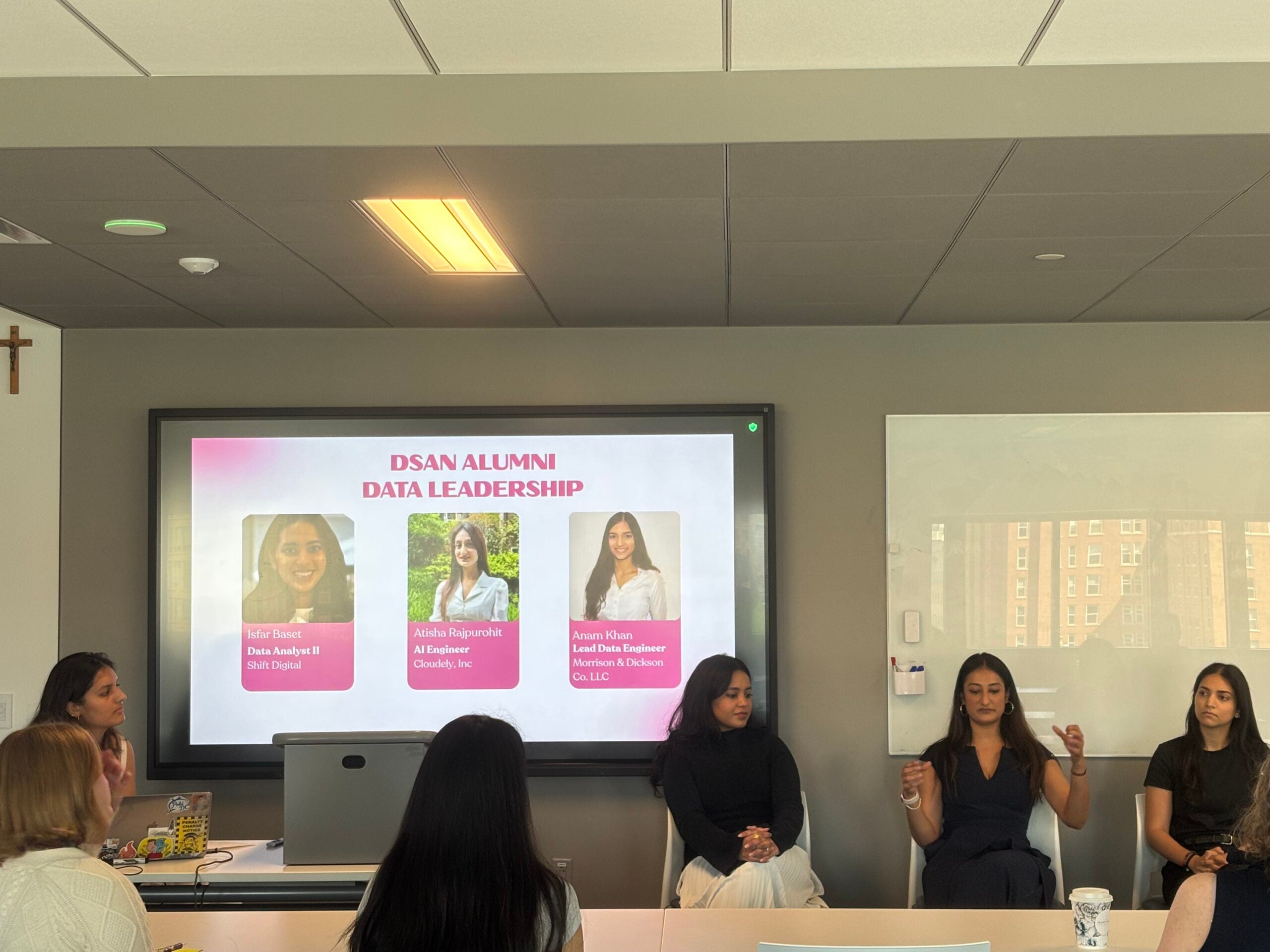 DSAN alumna leadership panel