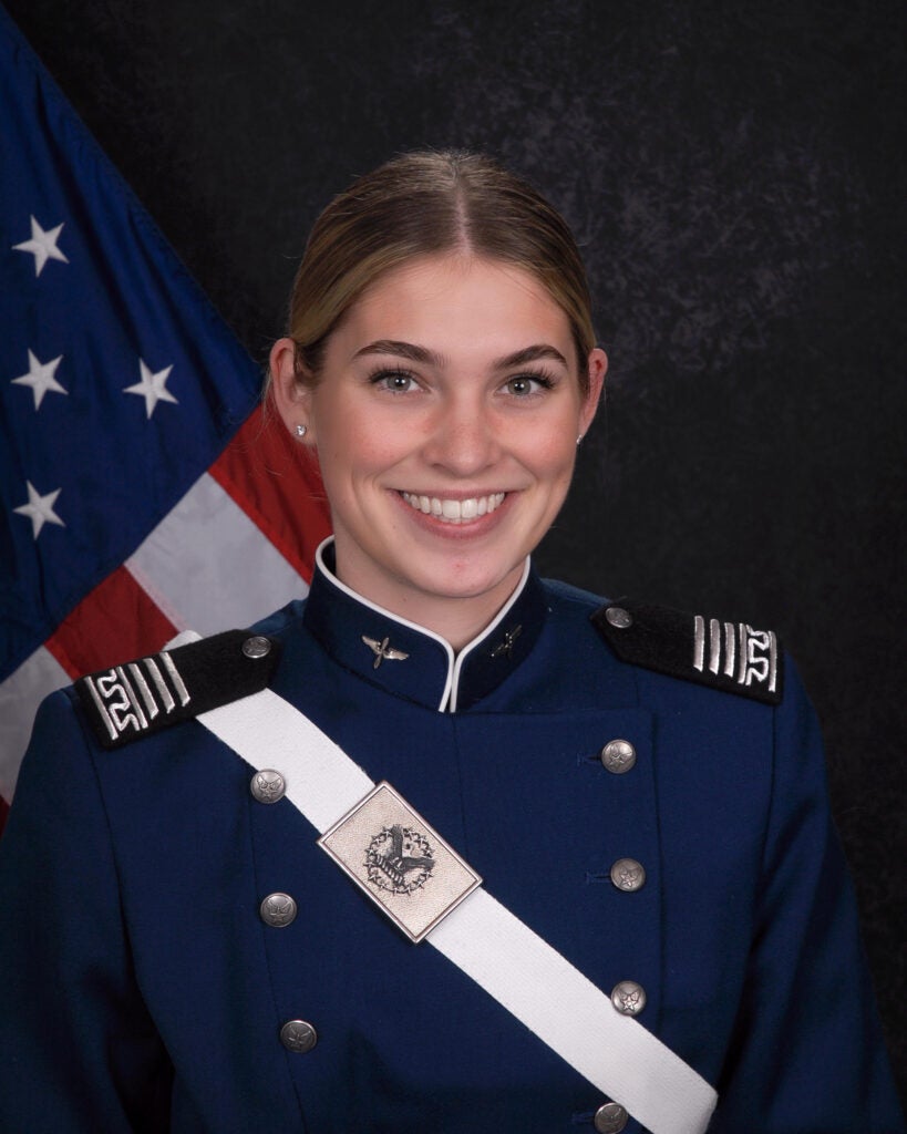 Anna Kowalchyk in uniform.